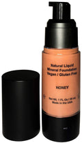 Mom's Secret 100% Natural Liquid Foundation – Aloe-Based, Vegan, Gluten Free, USA Made (Honey)