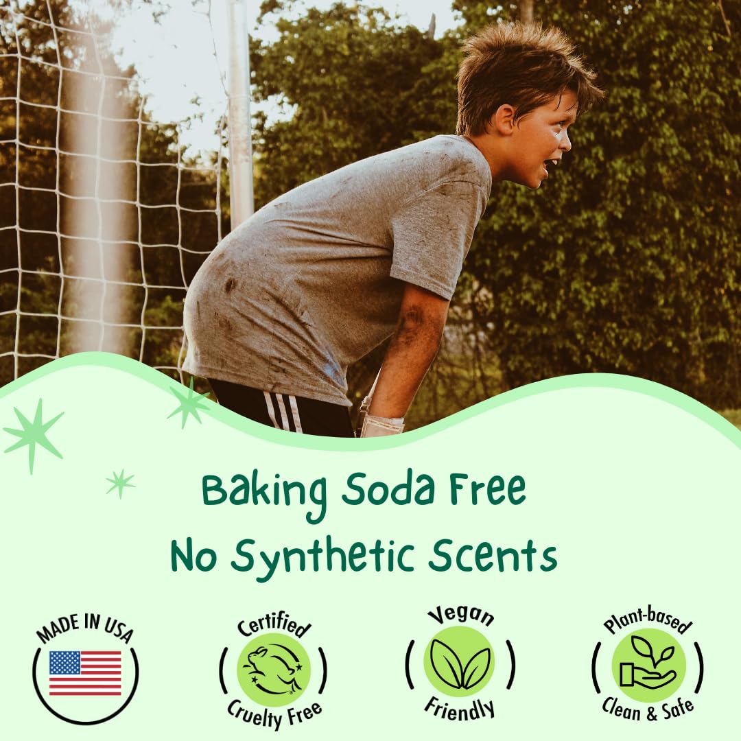 MONA All Natural Deodorant for Kids — Honeydew 3-Pack (1.76 Oz) | Aluminum & Baking Soda Free