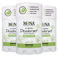 MONA All Natural Deodorant for Kids — Honeydew 3-Pack (1.76 Oz) | Aluminum & Baking Soda Free