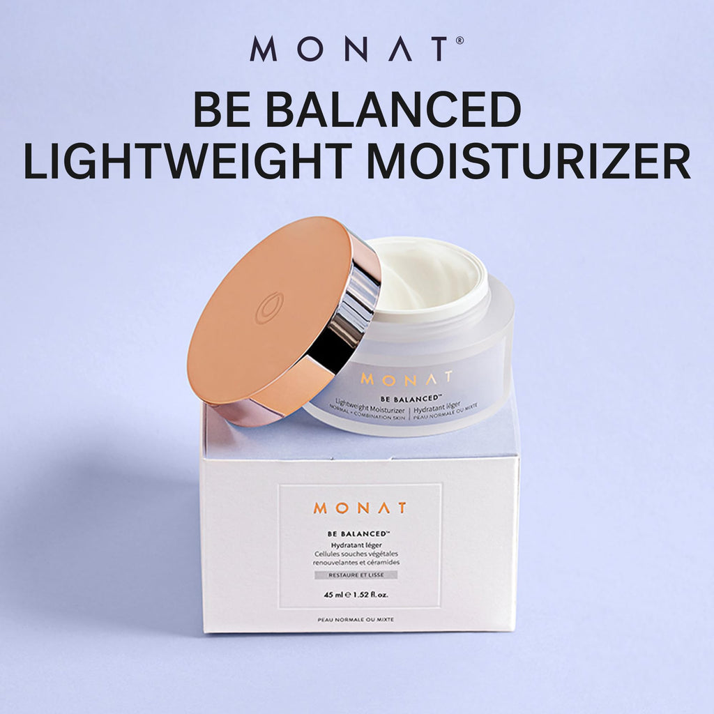 MONAT Be Balanced Lightweight Moisturizer – Hydrating Hyaluronic Acid Face Cream (Net Wt. 45 ml)