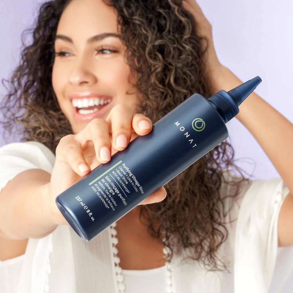 MONAT Purifying Vinegar Rinse – Nourishing Makeup Remover Balm for Soft, Hydrated Skin