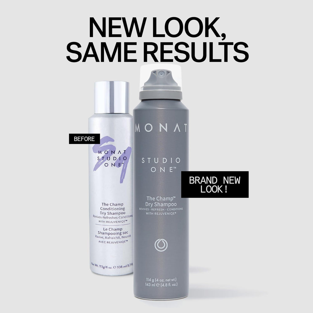 MONAT Studio One The Champ Conditioning Dry Shampoo with Rejuveniqe – Waterless Hair Refresh