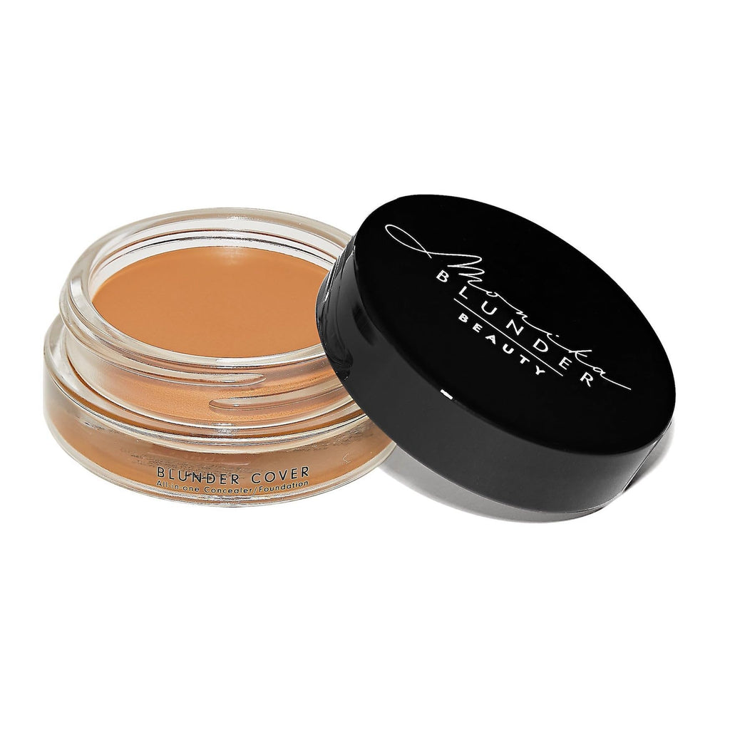 Monika Blunder Beauty Blunder Cover Foundation Concealer in Shade 5.5 | Warm Yellow Undertones | Clean, Cruelty-Free
