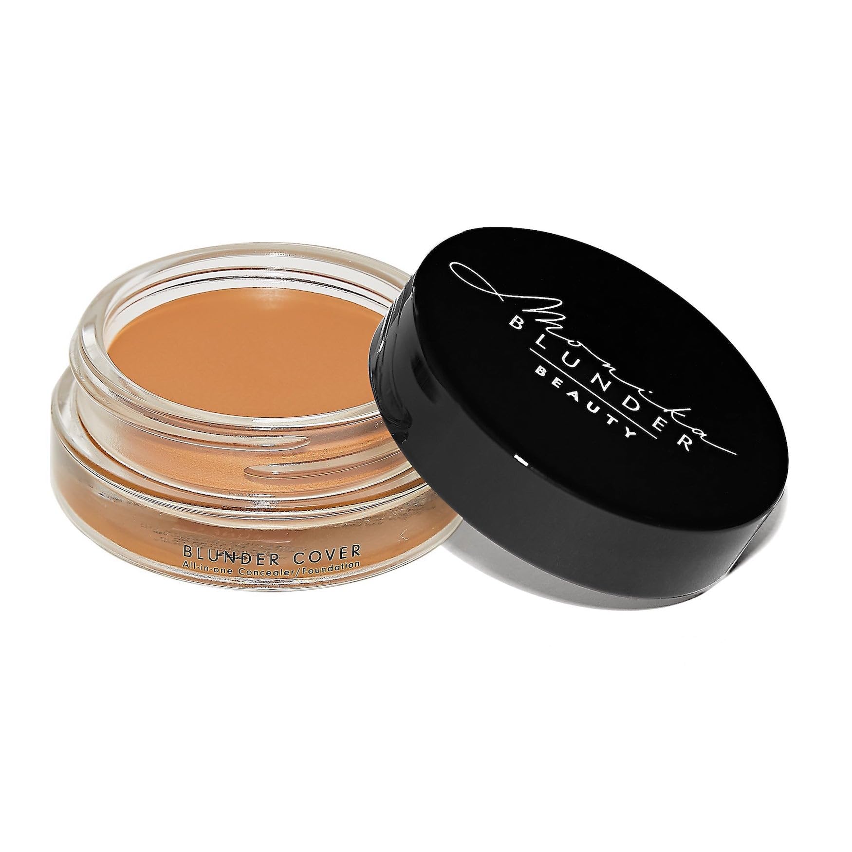 Monika Blunder Beauty Blunder Cover Foundation Concealer in Shade 5.5 | Warm Yellow Undertones | Clean, Cruelty-Free