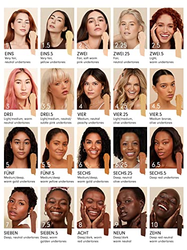 Monika Blunder Beauty Blunder Cover Foundation & Concealer — Shade 2.25 (Fair Neutral) – Clean, Vegan, Cruelty-Free 0.62 oz