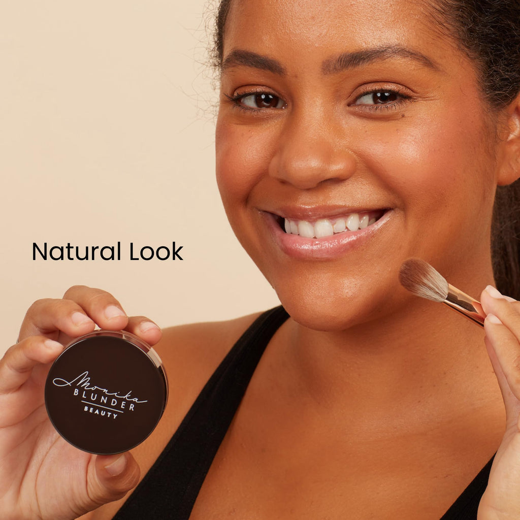 Monika Blunder Beauty Blunder Cover Foundation Concealer in Shade 5.5 | Warm Yellow Undertones | Clean, Cruelty-Free