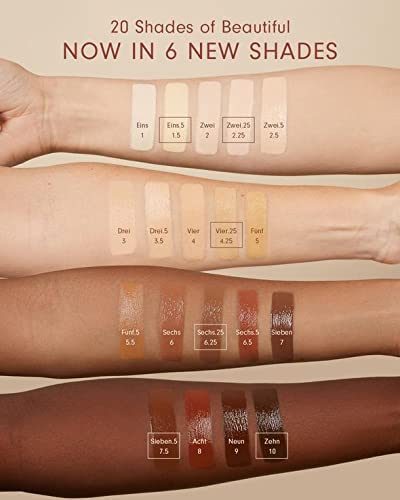 Monika Blunder Beauty Blunder Cover Foundation/Concealer — Shade 2 Zwei (Fair, Cool Pink Undertones) – Clean, Vegan, Cruelty-Free, 0.62 oz