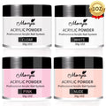 Monja Acrylic Powder Kit – 4 Colors (30g) for Nails – No Lamp Needed