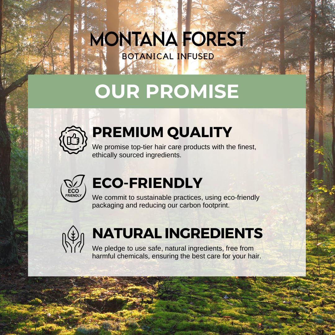 MONTANA FOREST Rosemary Mint Strengthening Shampoo – 16 Fl Oz