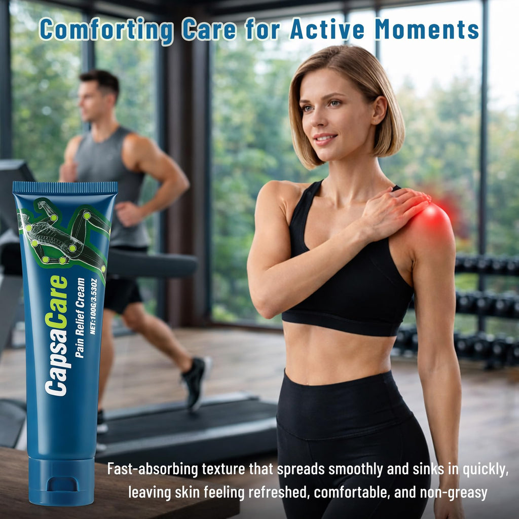 MOOMARTO CapsaCare Neuropathy Relief Cream – 2 Pack, Mint & Lavender, Cooling Comfort
