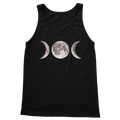 Triple Goddess Ladies Vest Top | Sleeveless Moon Phase Tank