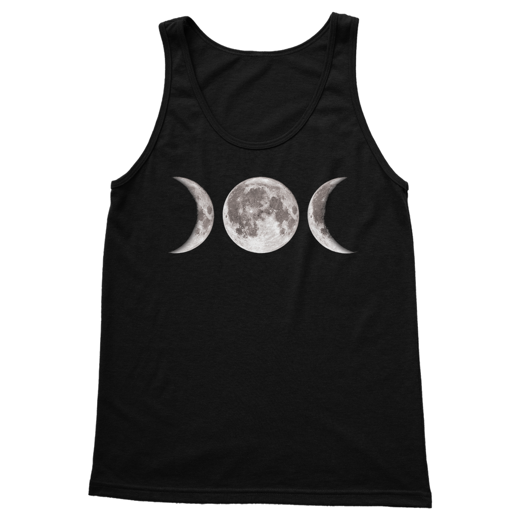 Triple Goddess Ladies Vest Top | Sleeveless Moon Phase Tank