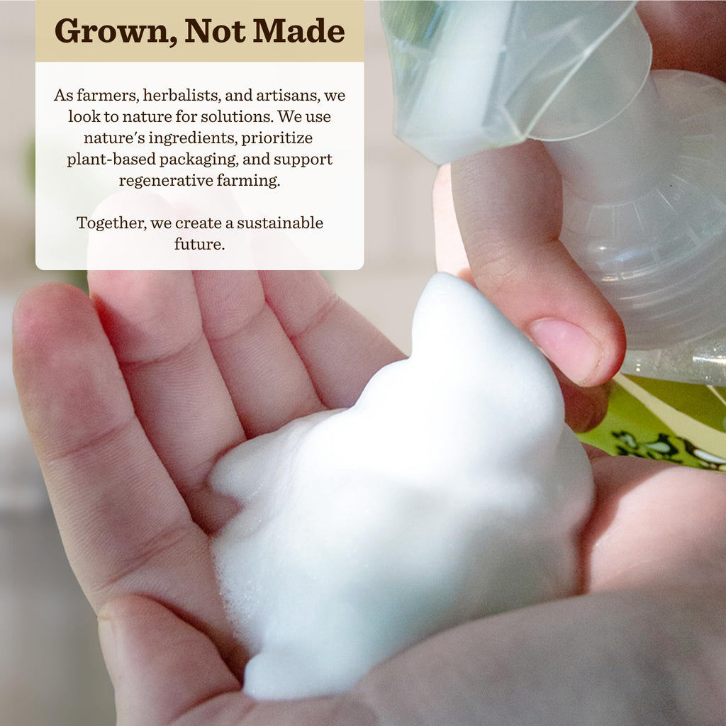 Moon Valley Foaming Hand Soap Refill Pouch – Two-Pack Unscented, Vegan & Non-GMO, Eco-Friendly