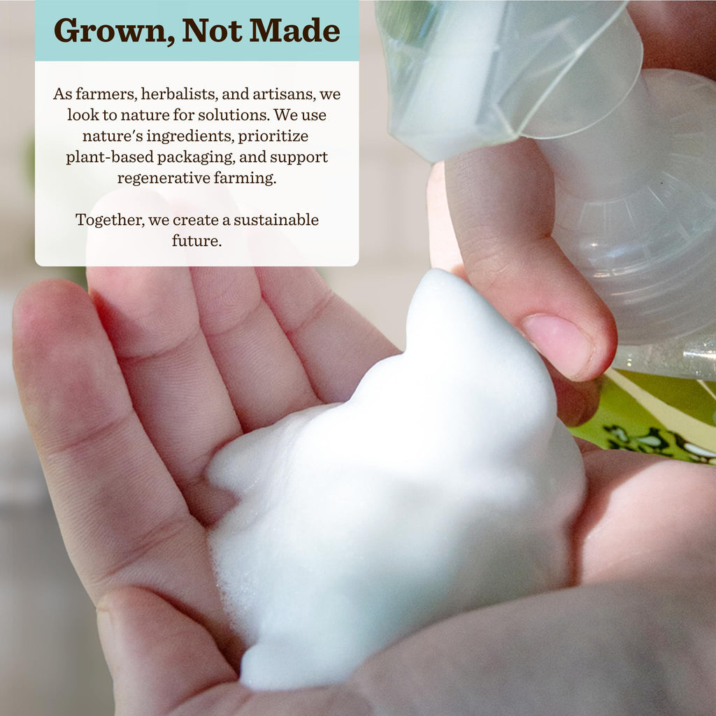 Moon Valley Foaming Hand Soap Refill Pouch Two-Pack – Mint Lavender | Vegan & Non-GMO