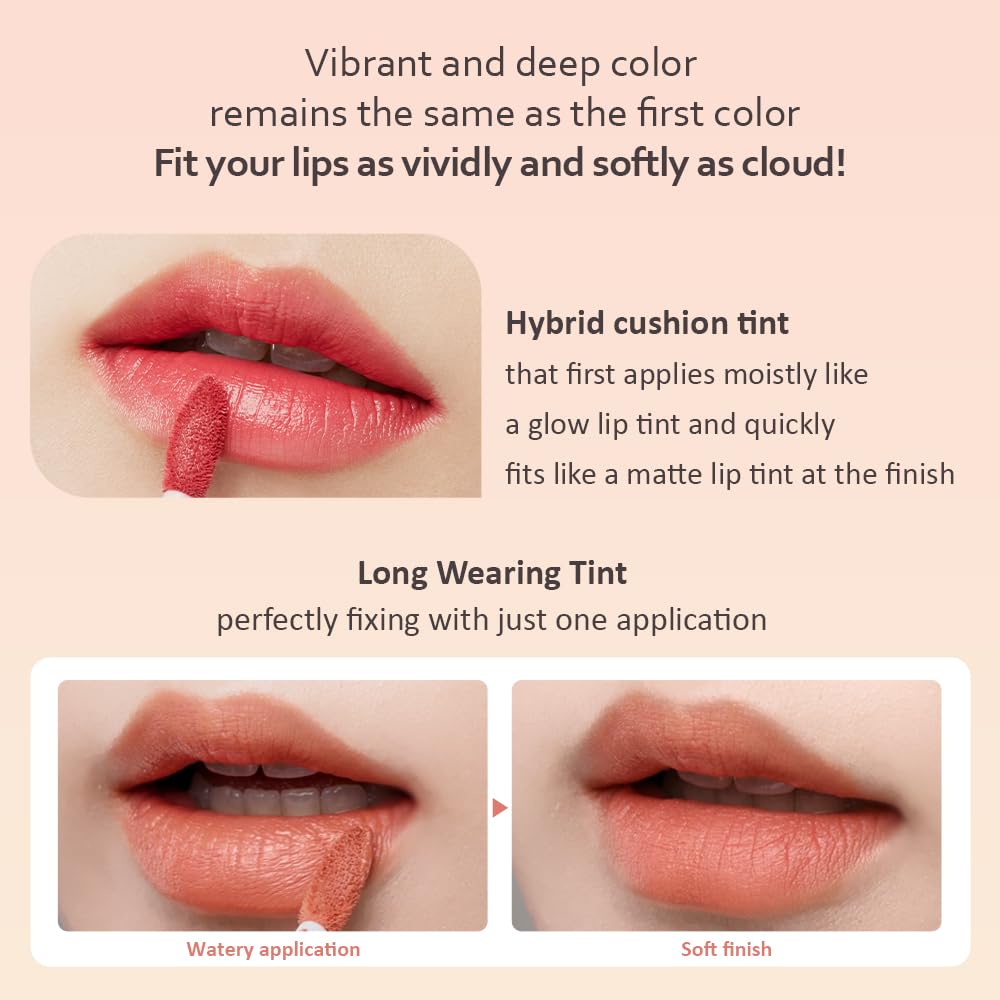 Moonshot Korea Conscious Fit Mellow Lip Stain — Longwear, Weightless, Cruelty-Free Lip Color