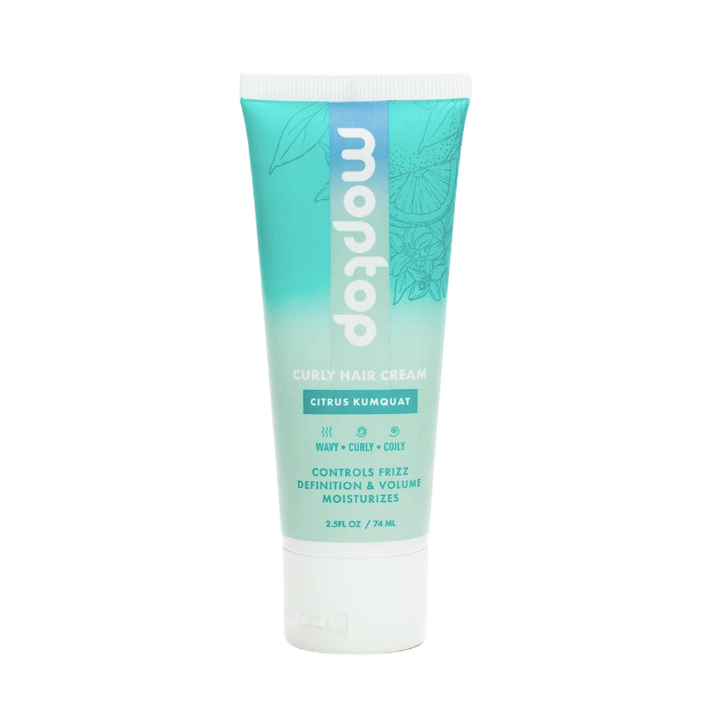 MopTop Curl Cream - Moisturizing Curl Activator for Frizz & Volume (2.5 oz)