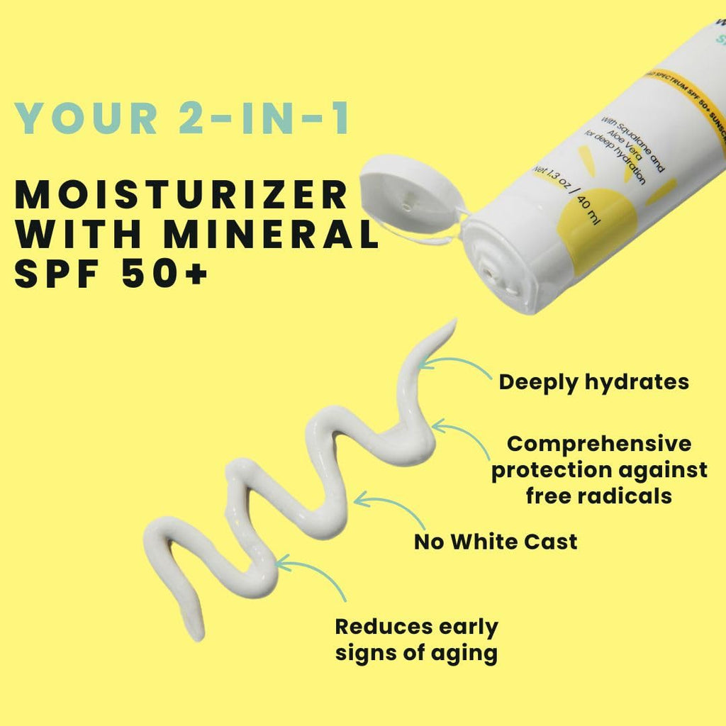 Morning Person Daily Repair & Protect Mineral SPF 50+ Moisturizer