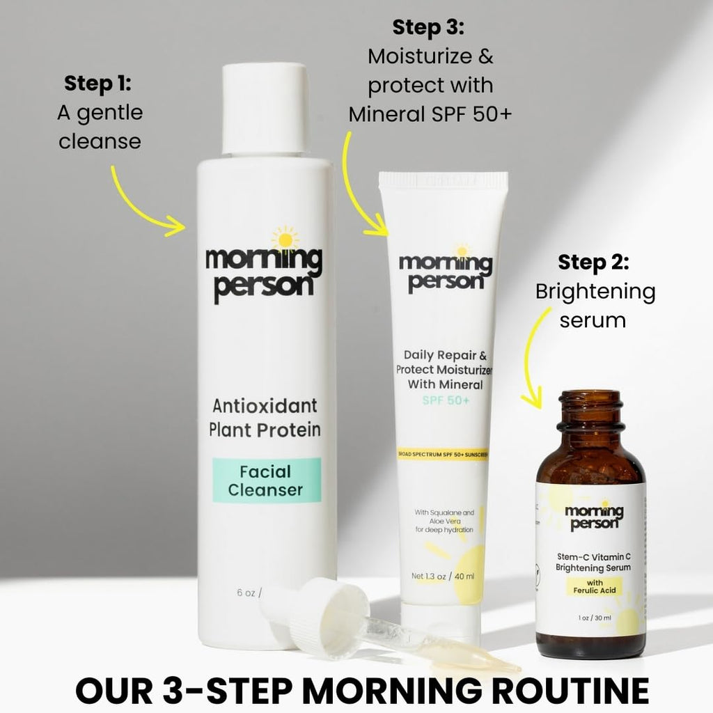 Morning Person Daily Repair & Protect Mineral SPF 50+ Moisturizer