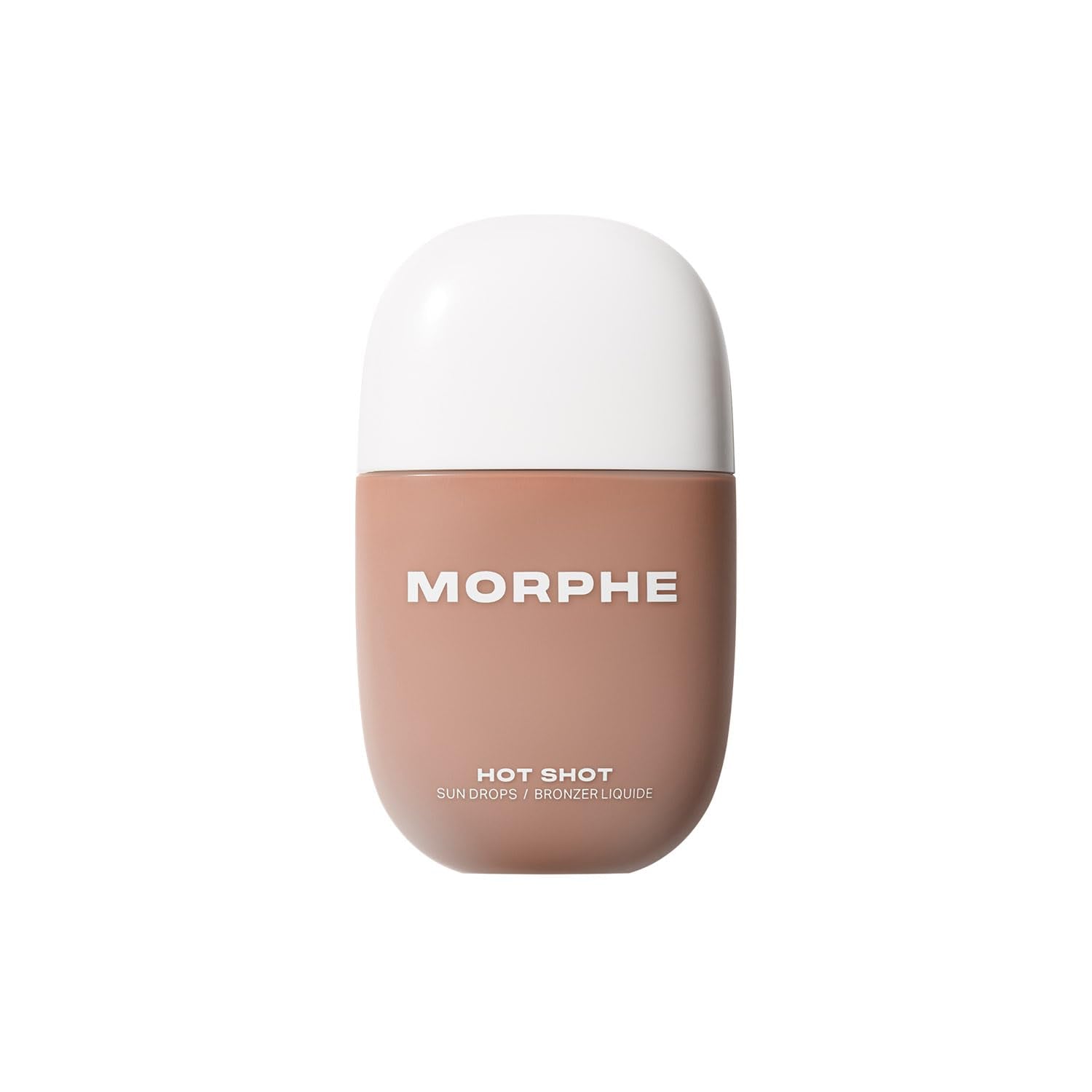 MORPHE Hot Shot Sun Drops — Waterweight Bronzer with Niacinamide for Hydration & Glow (Bronze Bombshell, 1 Fl Oz)