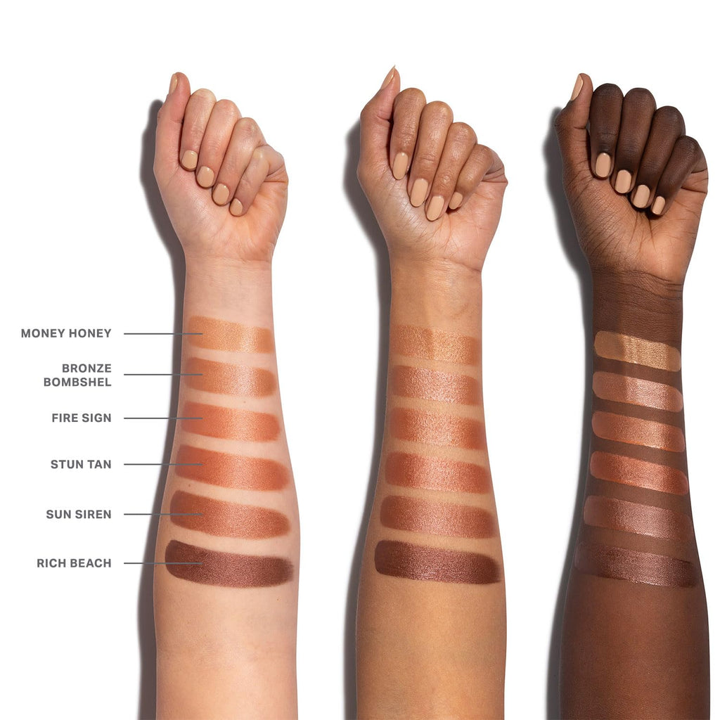 MORPHE Hot Shot Sun Drops — Waterweight Bronzer with Niacinamide for Hydration & Glow (Bronze Bombshell, 1 Fl Oz)