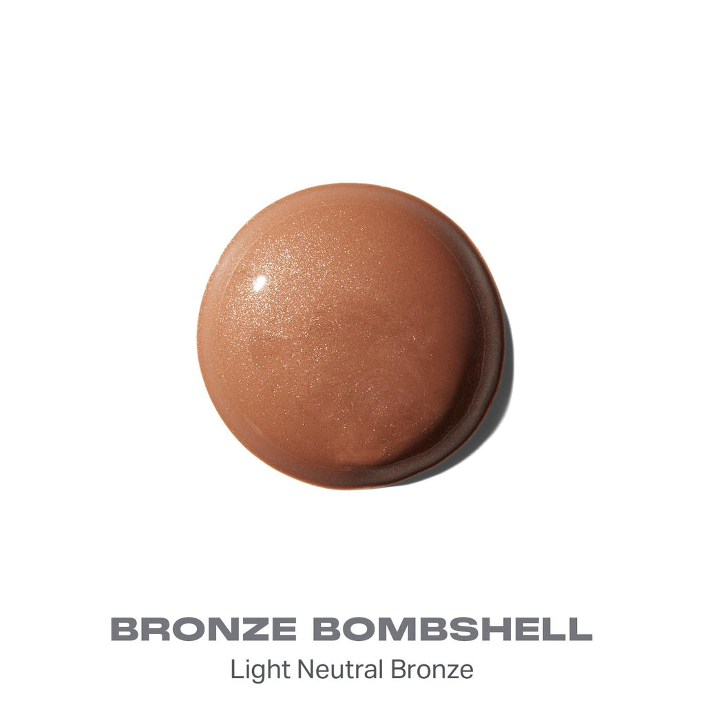 MORPHE Hot Shot Sun Drops — Waterweight Bronzer with Niacinamide for Hydration & Glow (Bronze Bombshell, 1 Fl Oz)
