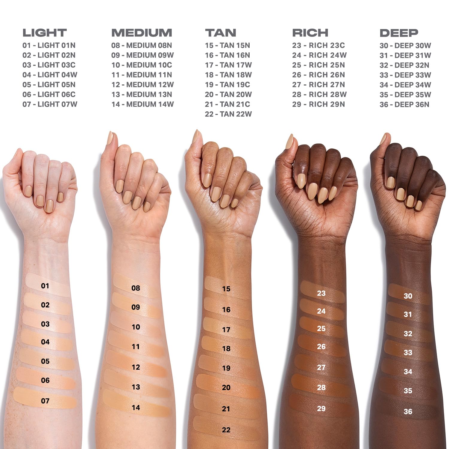 MORPHE Lightform Dewy Foundation – Extended Hydration, Buildable Medium Coverage (Light 03C, 1.01 oz)