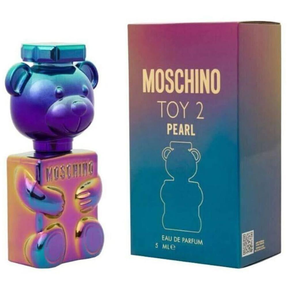 Moschino Toy 2 Pearl Mini EDP Splash for Unisex – 0.17 oz Travel-Ready Fragrance