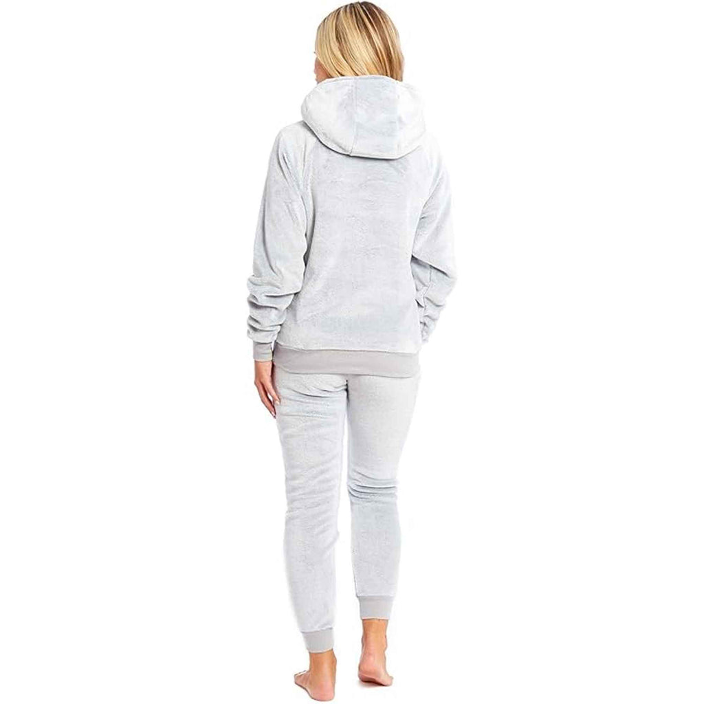 Daisy Dreamer Mother Daughter Sloth Hooded Fleece Pyjamas Set With Sherpa Lining Twosie