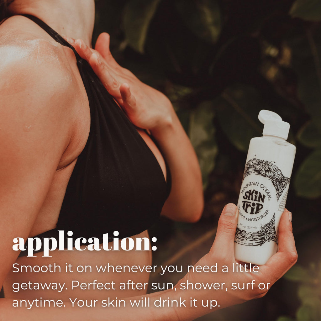Mountain Ocean The Original Skin Trip Coconut Lotion - 8 Oz Pack of 6 | Lightweight, Fast-Absorbing Moisturizer