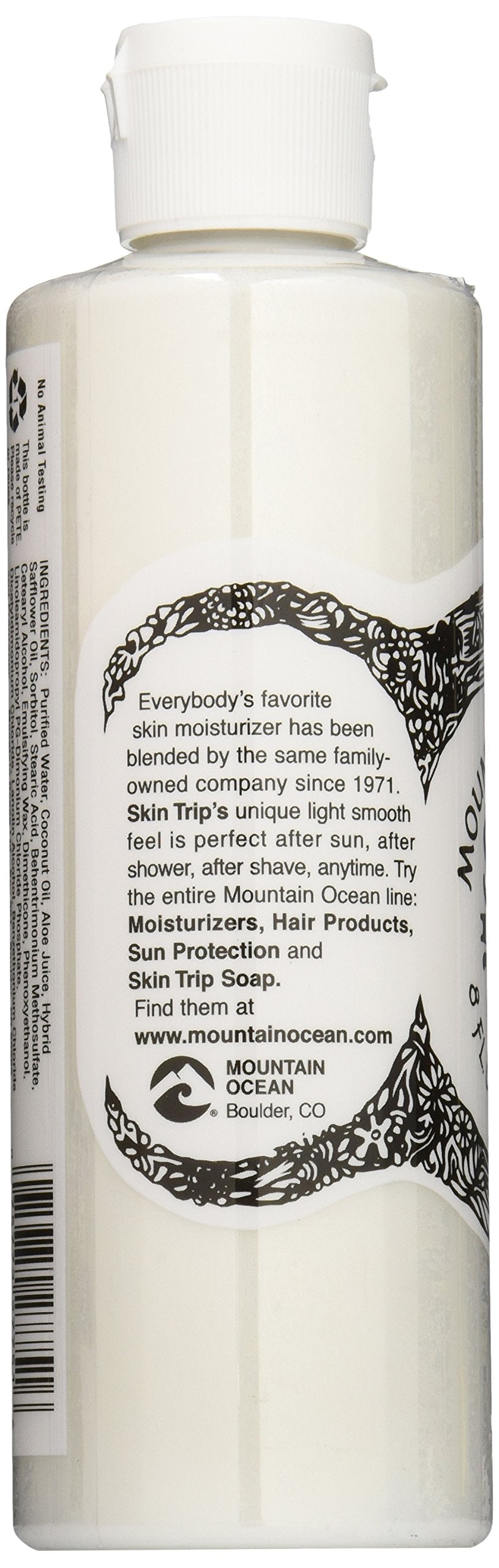 Mountain Ocean Skin Trip Moisturizer – Coconut, 8 oz | Ultra-light Hydration
