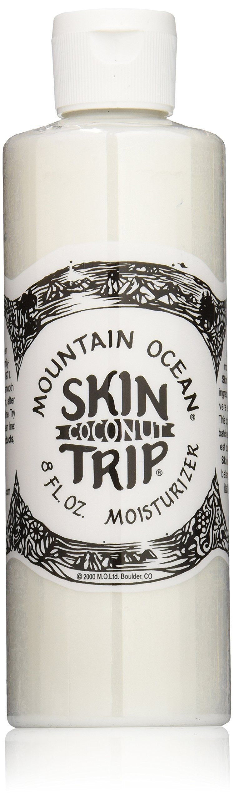 Mountain Ocean Skin Trip Moisturizer – Coconut, 8 oz | Ultra-light Hydration