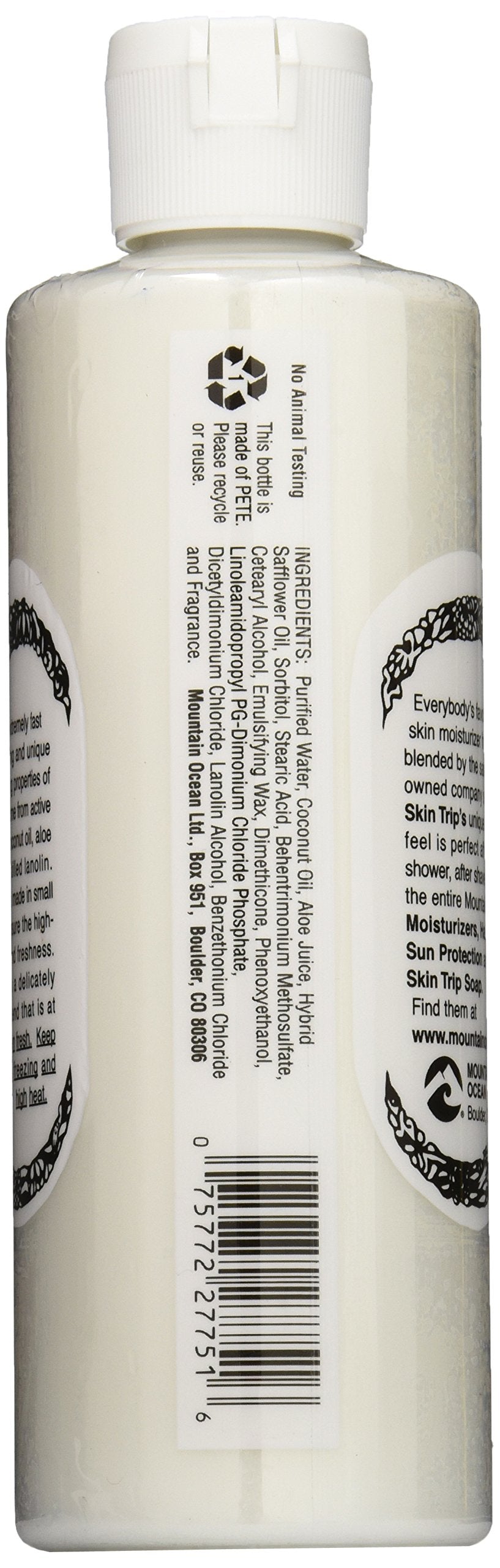 Mountain Ocean Skin Trip Moisturizer – Coconut, 8 oz | Ultra-light Hydration