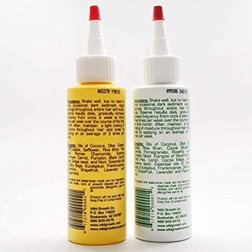 Wild Growth Set — Hair Oil 4 oz + Light Oil Moisturizer 4 oz | Mountaineer Brand