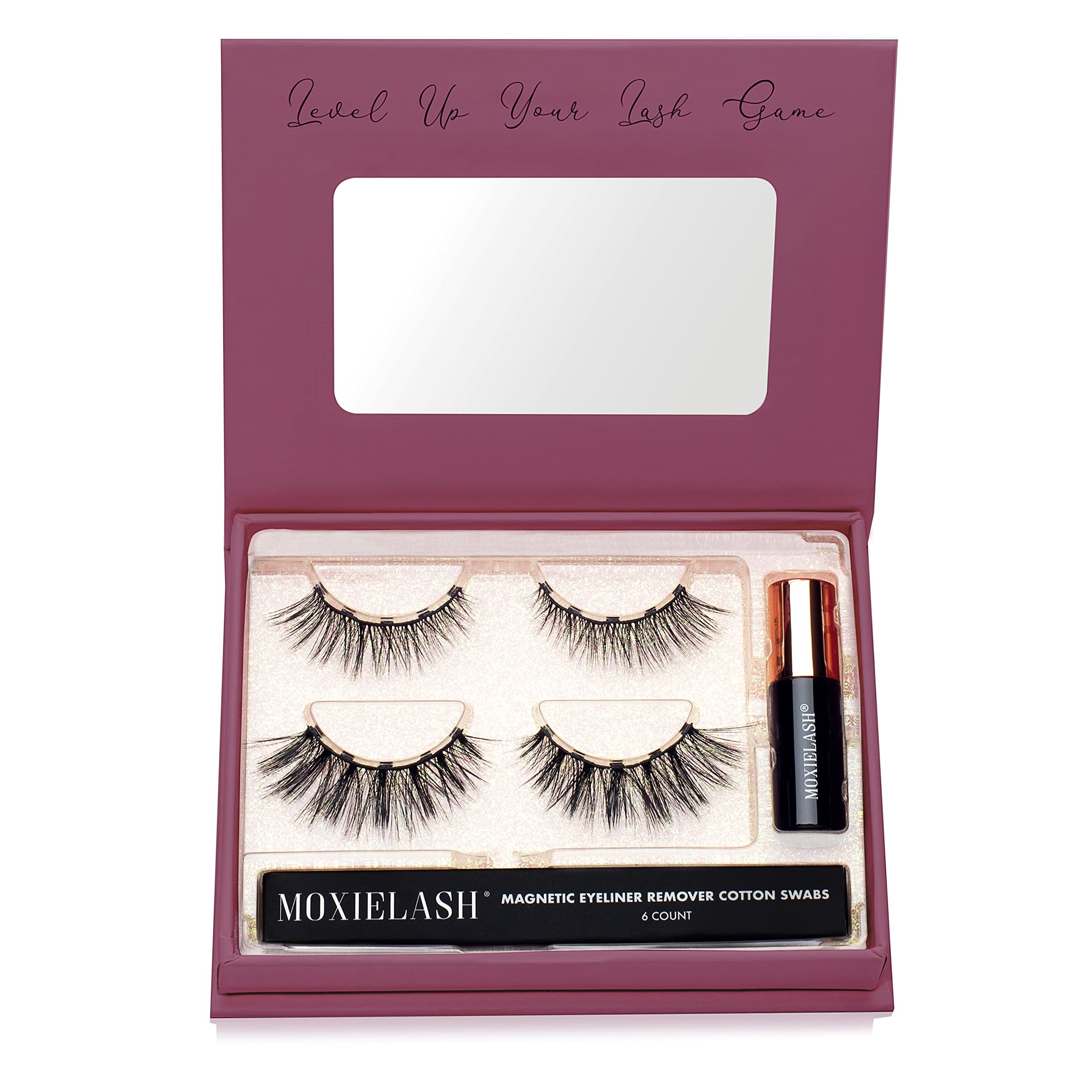 MoxieLash Essentials Vol 3: Magnetic Lashes + Eyeliner – Wifey & Sexy (No Glue)