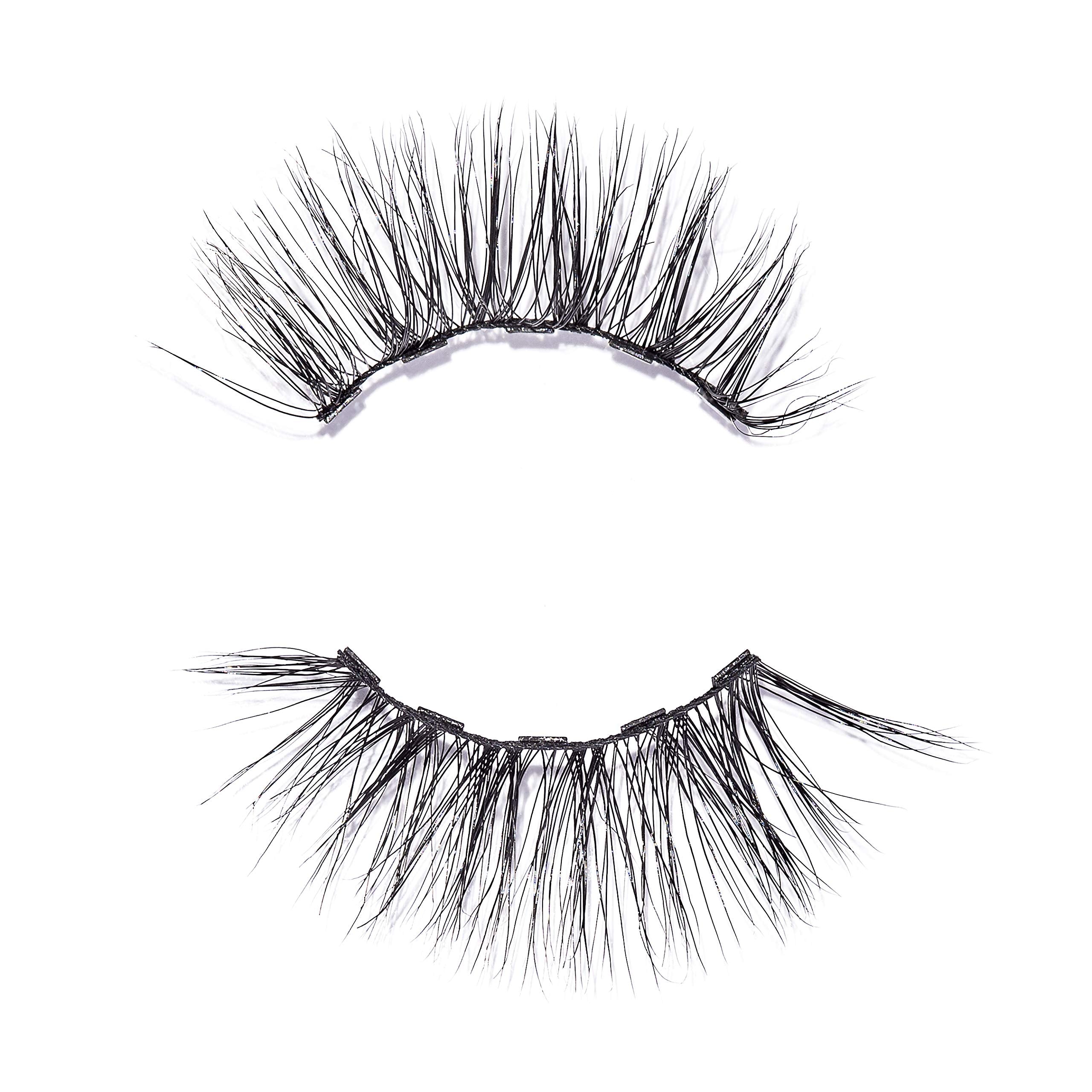 MoxieLash Sassy Lash – Magnetic Mink Lashes with Five-Magnet Band for Deep-Set, Hooded, Almond & Monolid Eyes (Eyeliner Not Included)