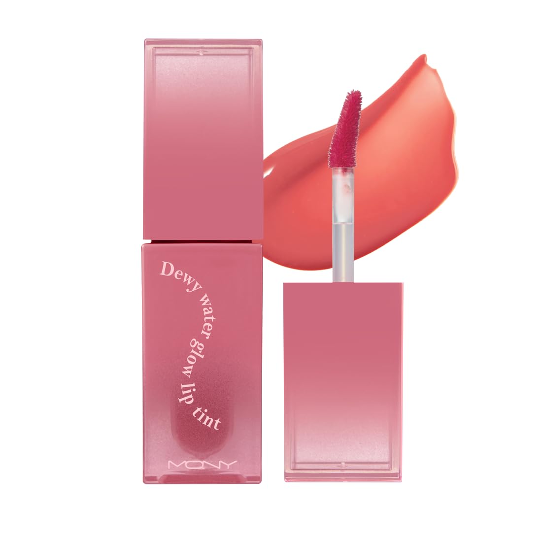 MQNY Dewy Water Glow Lip Tint 3.5g – Peanut Peach & Peach Beige