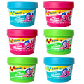 Mr. Bubble Soapy Bath Dough — 6-Pack with 3 Colors & Scents (Strawberry, Watermelon, Blueberry)