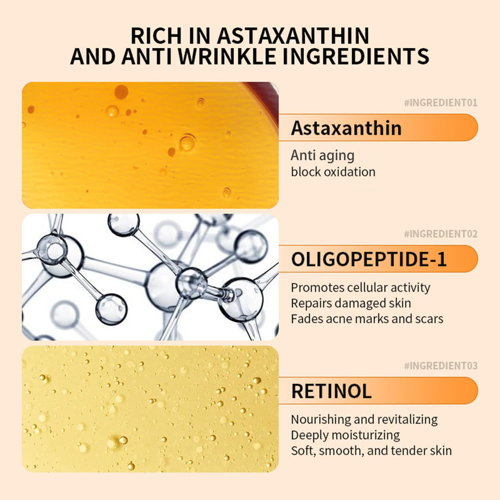 MrCuvaryas Astaxanthin Serum for Face — Anti-Aging, Hydration & Pore Refinement