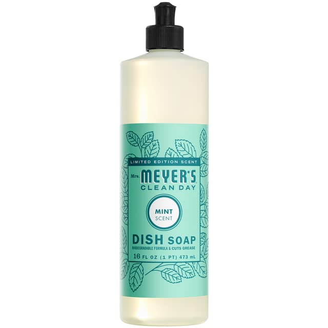 Mrs. MEYER'S CLEAN DAY Variety Pack: Hand Soap & Dish Soap – Mint