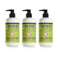 Mrs. Meyer's Clean Day Hand Lotion Lemon Verbena — Non-Greasy Moisturizer, Pack of 3