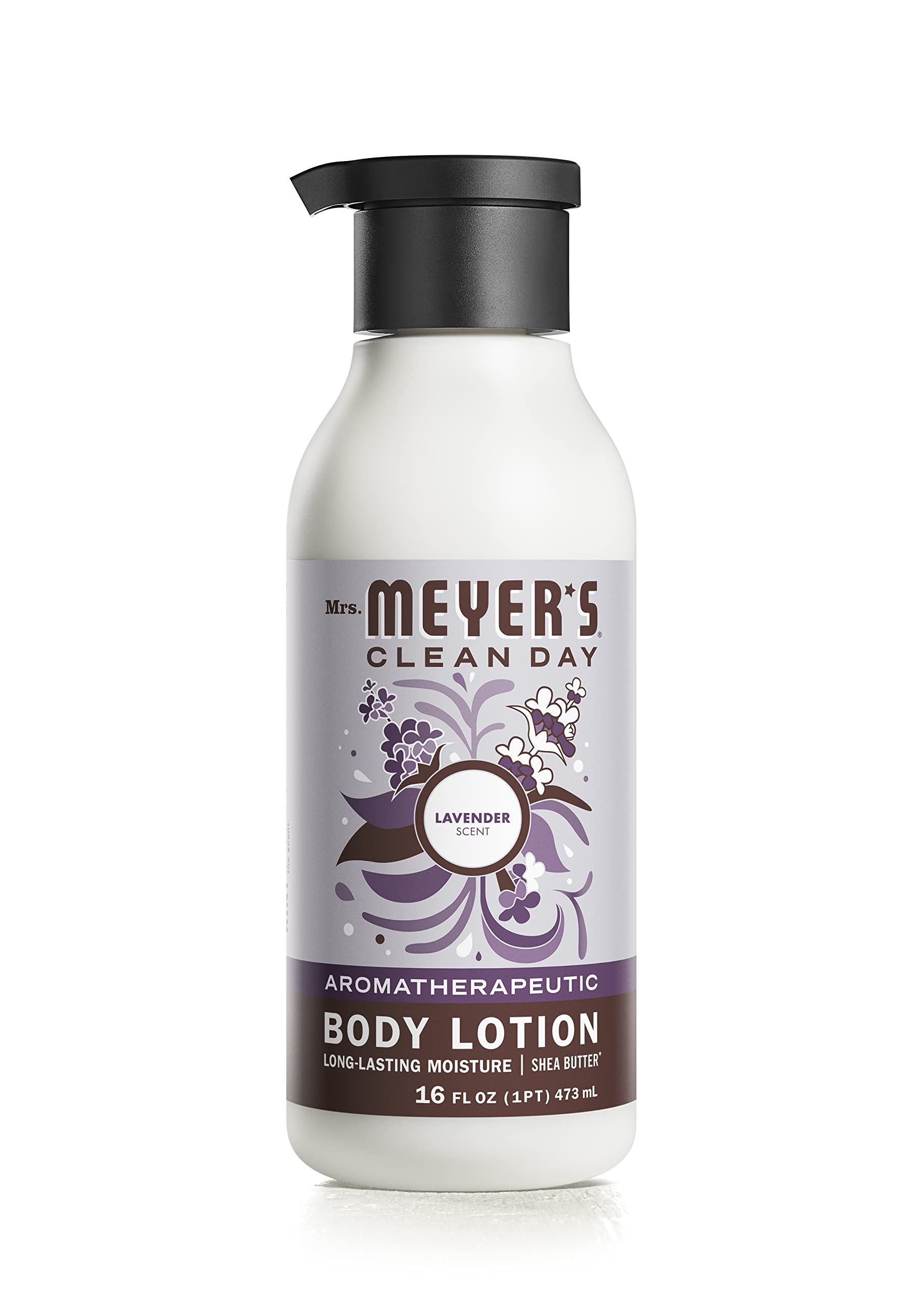 Mrs. Meyer's Clean Day Lavender Body Lotion – Long-Lasting Moisturizer, Cruelty-Free