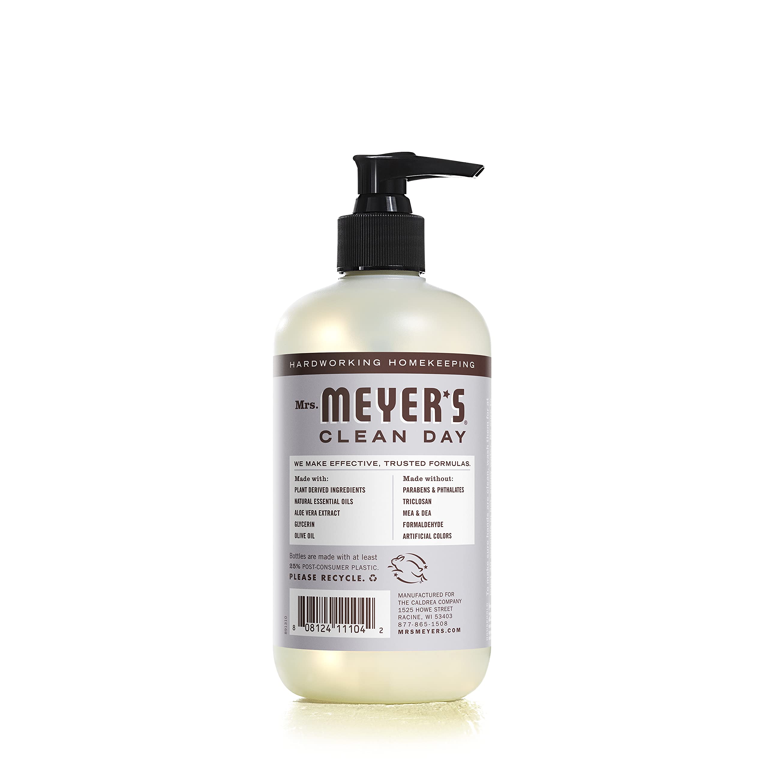 Mrs. MEYER'S CLEAN DAY Lavender Hand Soap – 12.5 oz, Pack of 6
