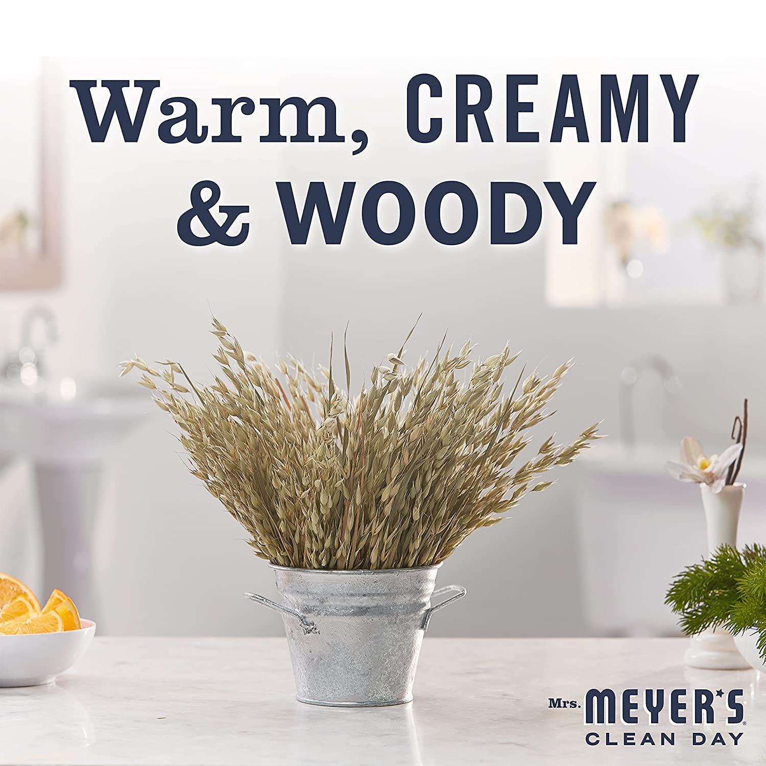Mrs. Meyer's Clean Day Foaming Hand Soap – Oat Blossom, 10 fl oz (Pack of 6)