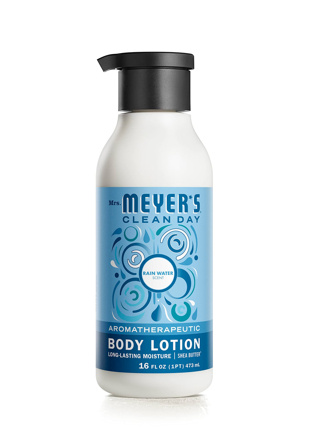 MRS. MEYER'S CLEAN DAY Rain Water Body Lotion – Non-Greasy Moisturizer for Dry Skin, 15.5 oz
