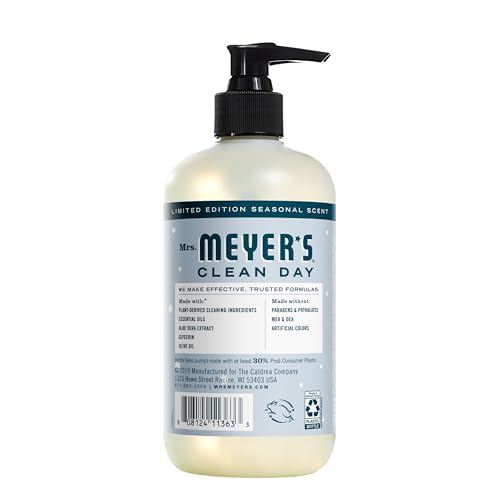 MRS. MEYER'S CLEAN DAY Snowdrop Hand Soap – 3 x 12.5 fl oz Limited Edition
