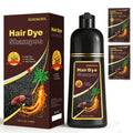Msktasy At-Home Hair Dye Shampoo in Blonde Brown — 3-in-1 Color & Care, 16.9 oz