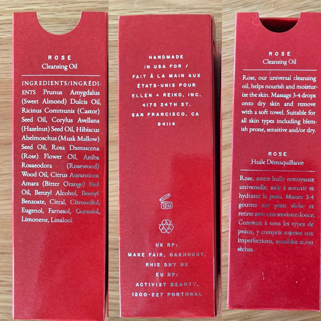 Monastery Rose Facial Cleansing Oil – 100 Petals of Rose Bourbonia from Reunion Island | MST MONASTERY 50ml