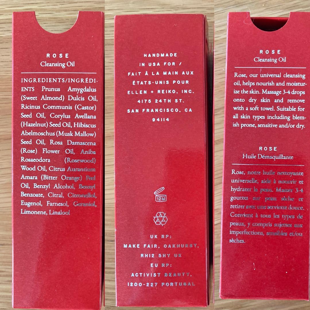 Monastery Rose Facial Cleansing Oil – 100 Petals of Rose Bourbonia from Reunion Island | MST MONASTERY 50ml