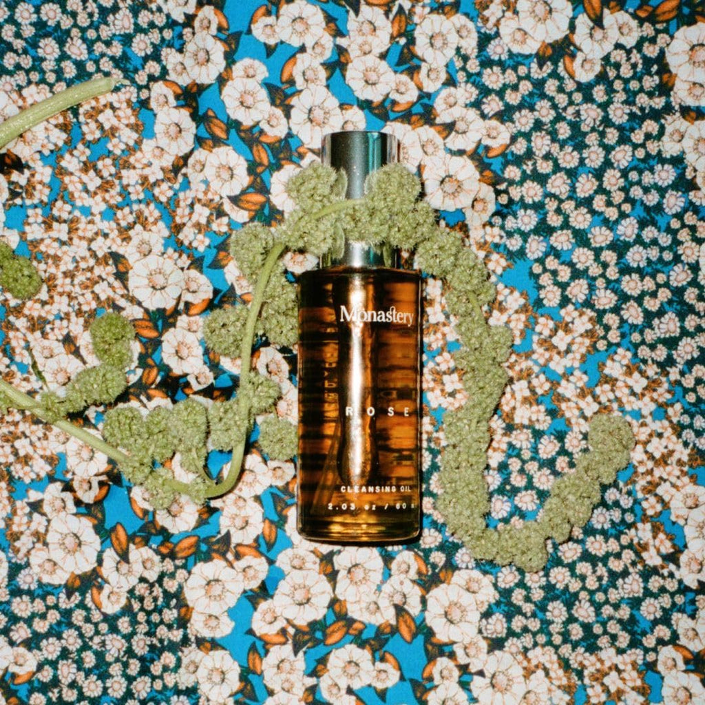 Monastery Rose Facial Cleansing Oil – 100 Petals of Rose Bourbonia from Reunion Island | MST MONASTERY 50ml