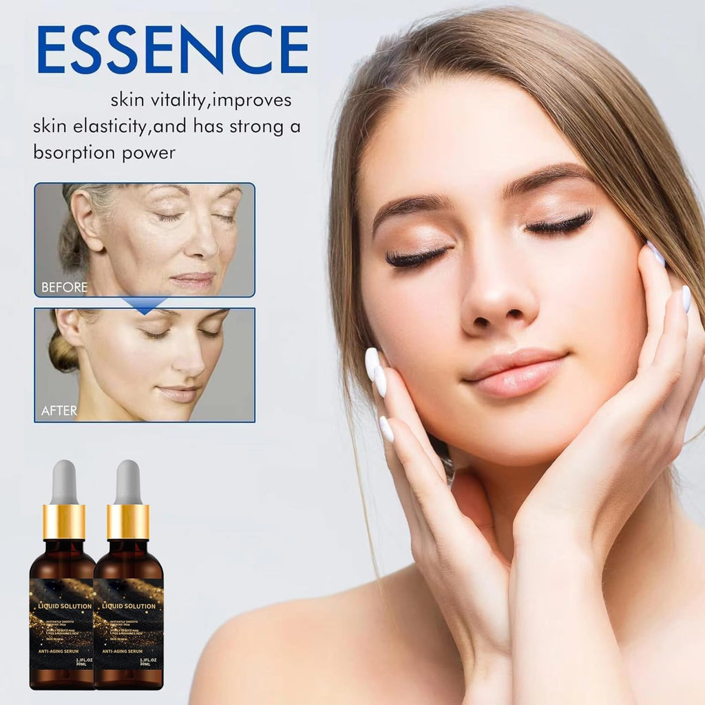 MUBSEOTH Olavita Face Serum – Liquid Anti-Aging Serum for Firm, Plump Skin (3 pcs)